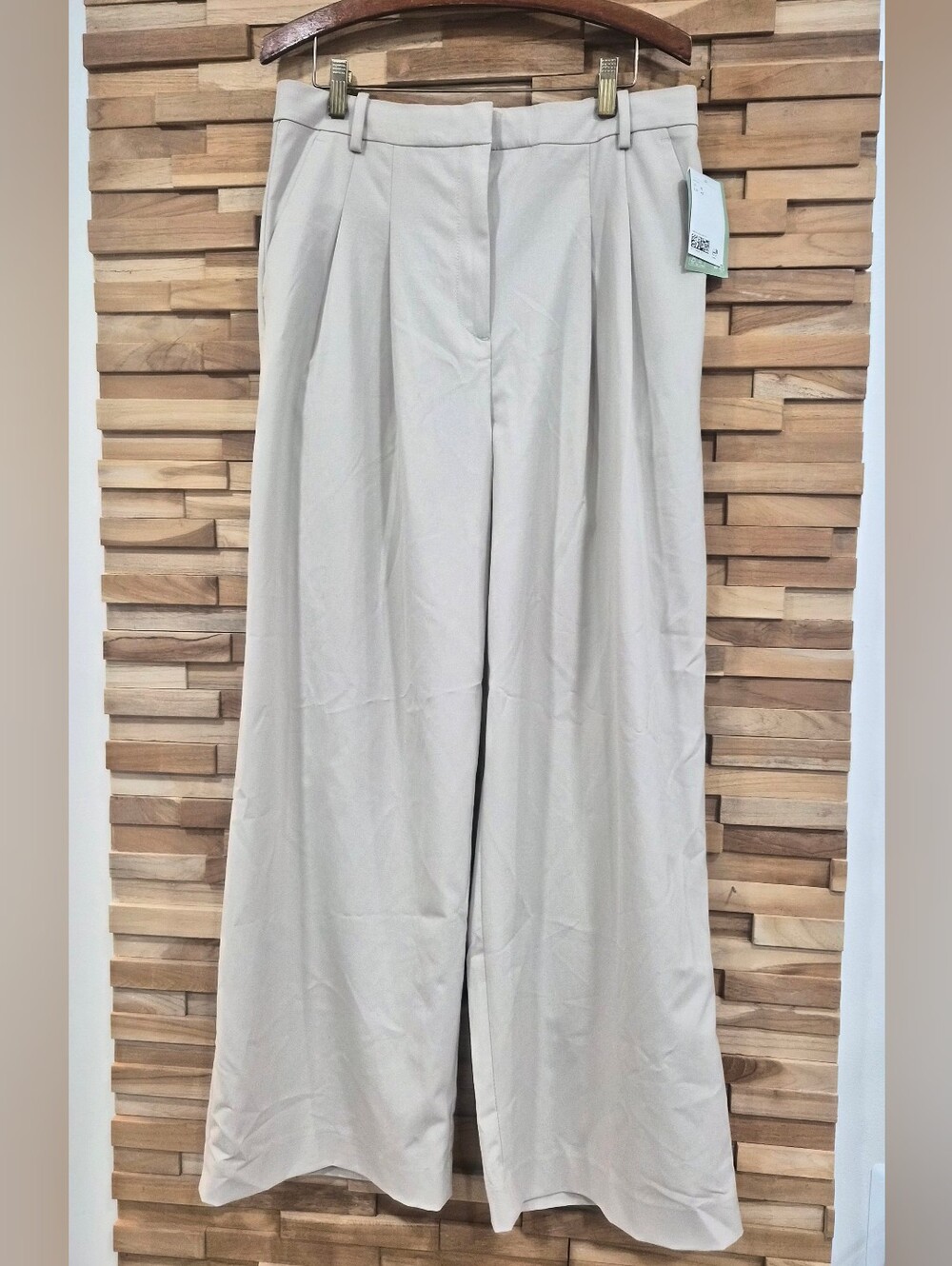 H&M Wide Leg High-Waist Pants - Size 10 - New With Tag